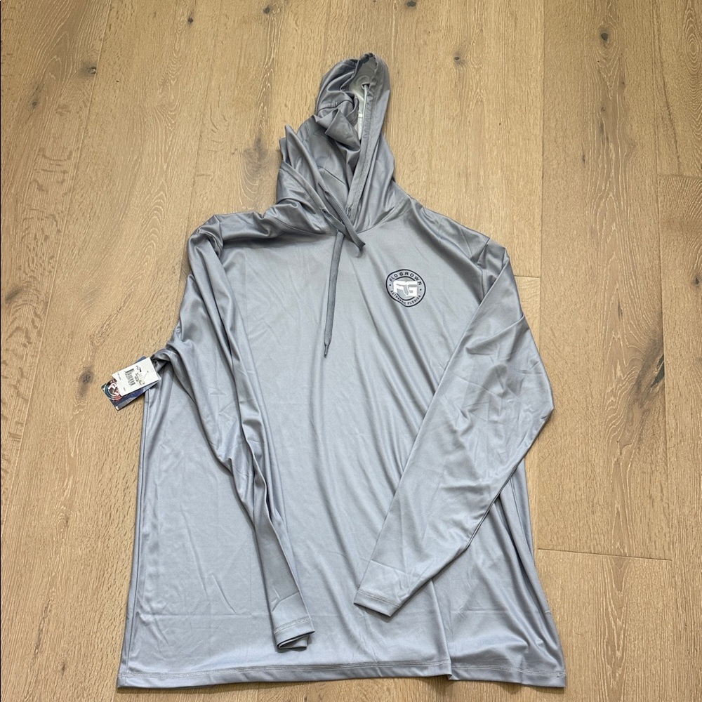 Flo Grown Gray Long Sleeve Hoodie XL